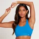 Γυναικείο Αθλητικό Σουτιέν Με Σταυρωτές Τιράντες Στην Πλάτη MP Power - True Blue