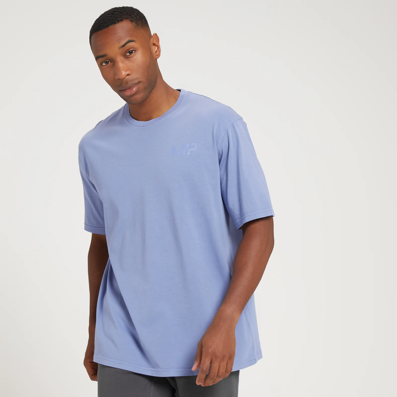 Ανδρικό Κοντομάνικο Μπλουζάκι MP Adapt Washed Oversized - Chalk Purple - XXS Εικόνα 1
