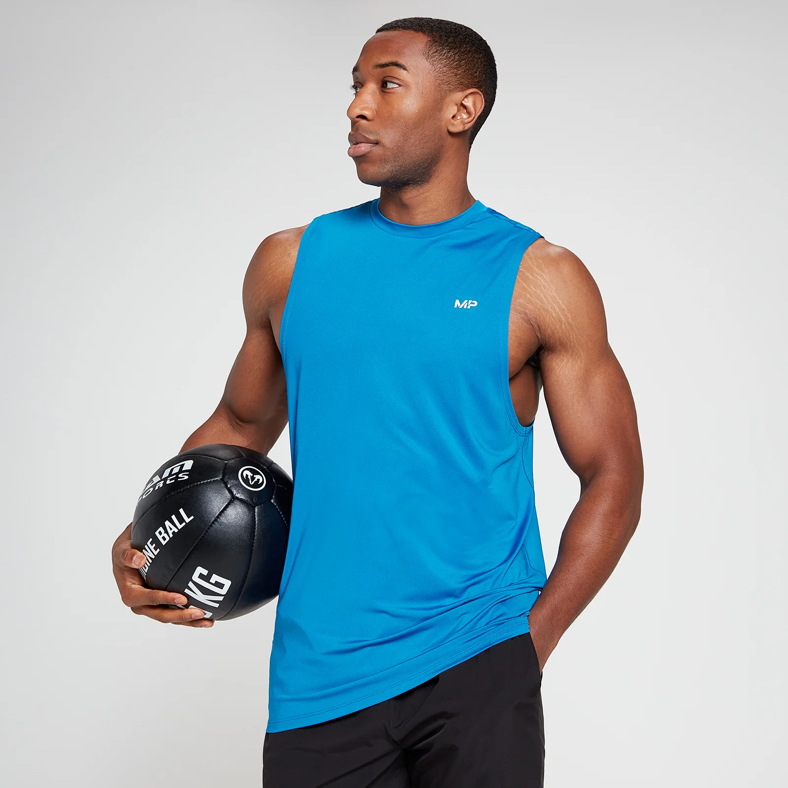 Ανδρικό Tank Top Προπόνησης MP - True Blue - XXS Εικόνα 1