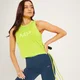 Γυναικείο Αμάνικο Crop Τοπ MP Adapt Racerback - Acid Lime