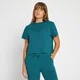 Γυναικείο Μπλουζάκι Crop MP Repeat - Deep Lake