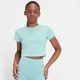 Γυναικείο Κοντό Μπλουζάκι MP Body Fit - Ice Blue