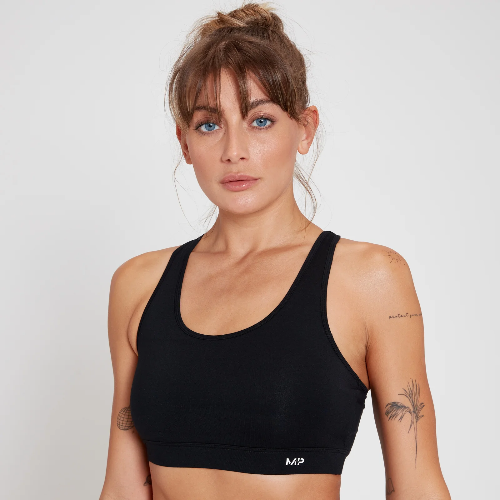 MP Women's Cotton Bralette - Black - XS Εικόνα 1