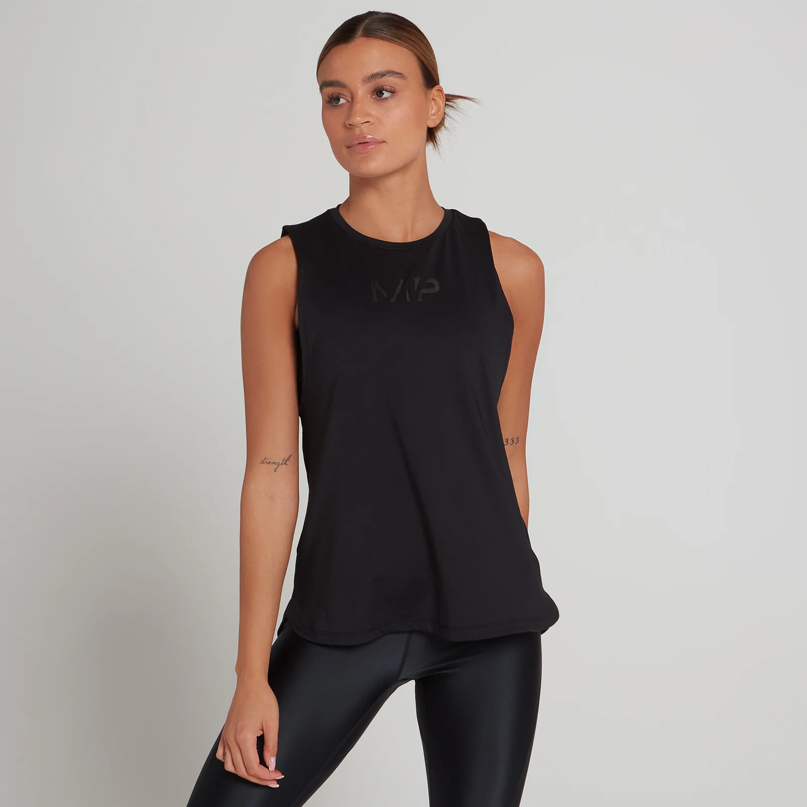 Γυναικείο Tank Top MP Engage - Μαύρο - XXS Εικόνα 1