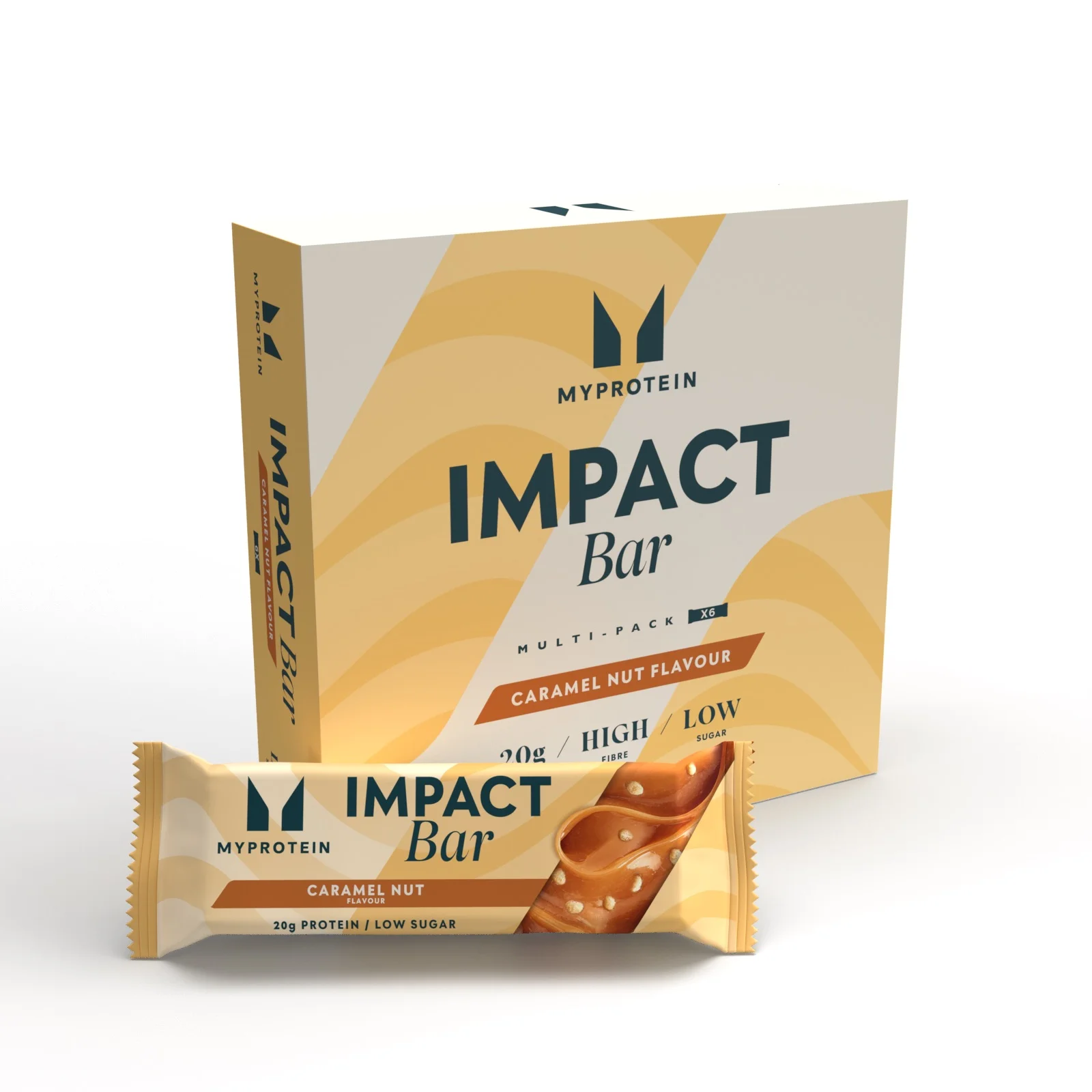Impact Protein Bar - 6 x 64g - Καραμέλα Καρύδι Εικόνα 1