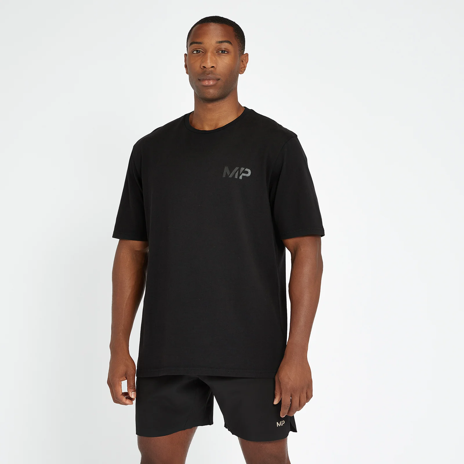 Ανδρικό Μπλουζάκι MP Adapt Washed Oversized - Μαύρο - XXS Εικόνα 1