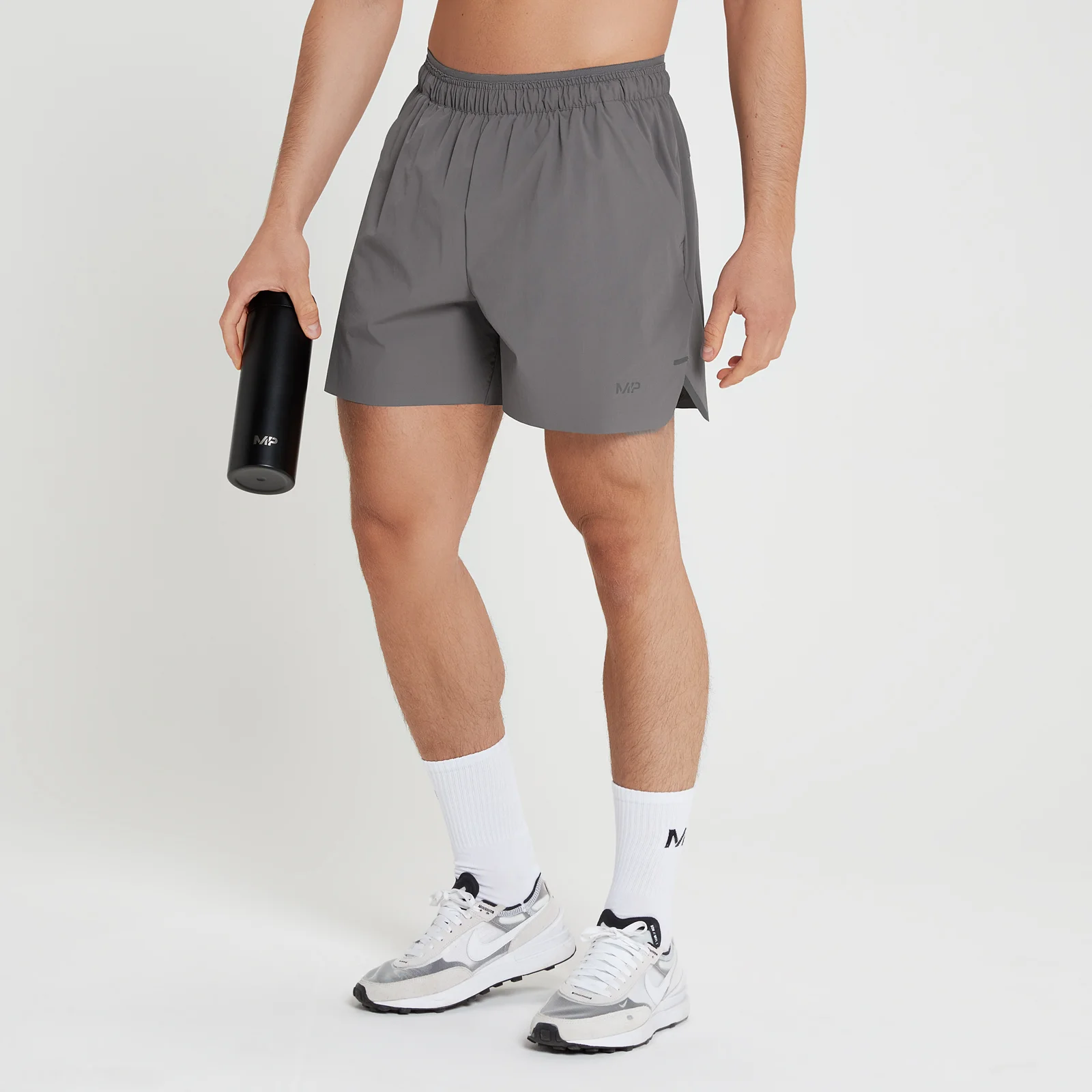 Ανδρικό Σορτς MP Velocity Ultra 5 Inch - Pebble Grey - XXS Εικόνα 1
