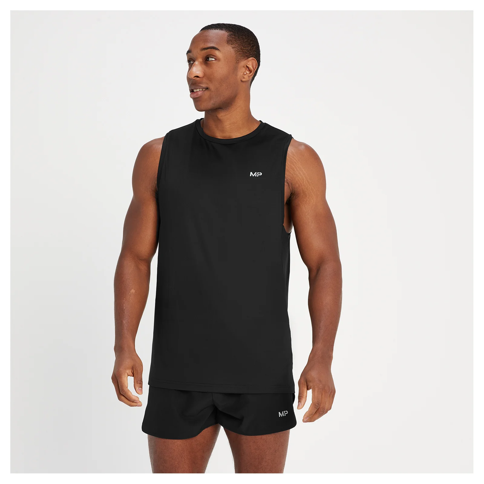 Ανδρικό Tank Top MP Velocity - Μαύρο - XXS Εικόνα 1
