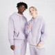 Φούτερ Με Κουκούλα MP Rest Day - Pastel Lilac