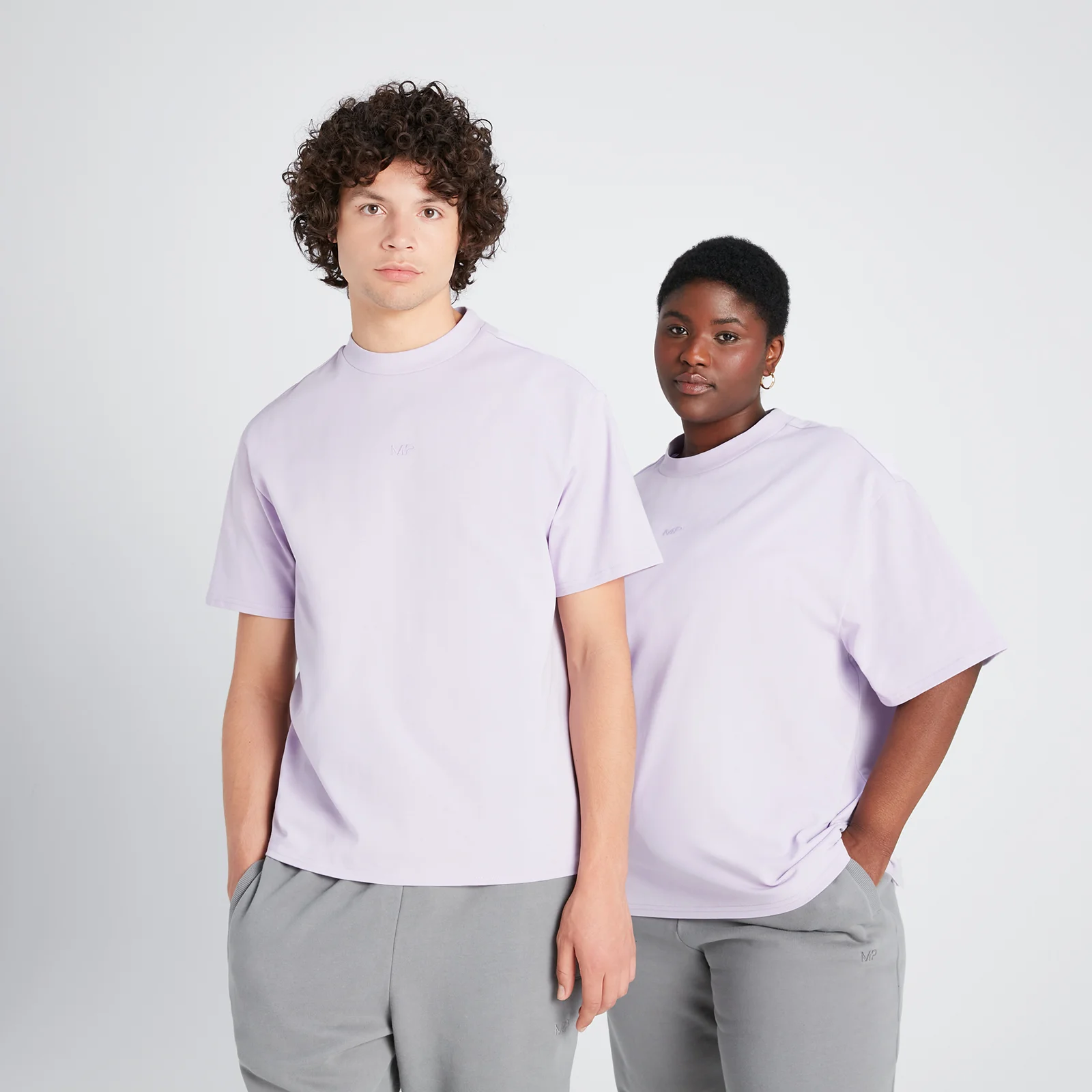 Κοντομάνικο Μπλουζάκι MP Rest Day - Pastel Lilac - XXS-XS Εικόνα 1