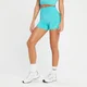 Γυναικείο Σορτς Booty Χωρίς Ραφές MP Tempo Tonal - Bright Turquoise