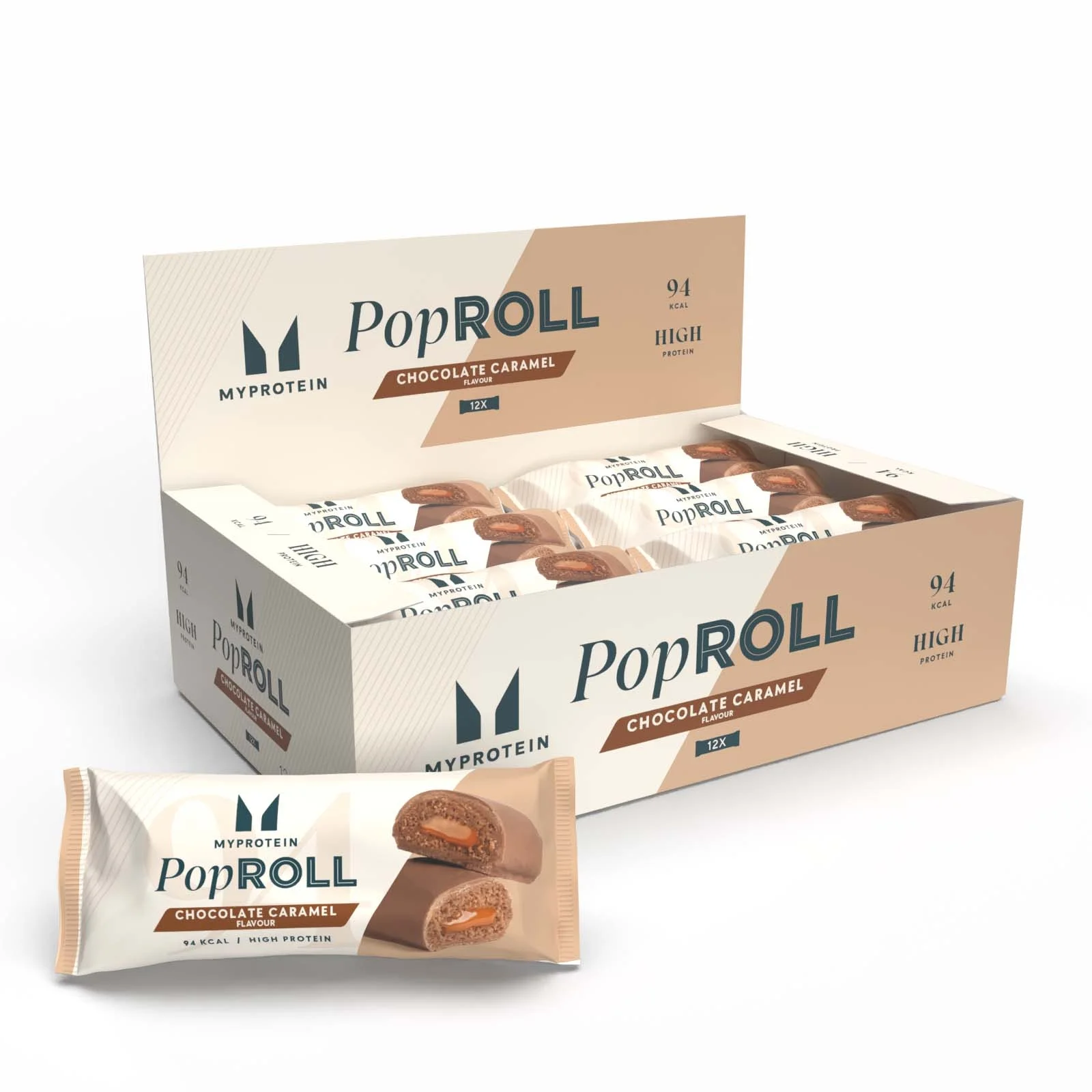 Pop Rolls - 12 x 27g - Σοκολάτα Καραμέλα Εικόνα 1