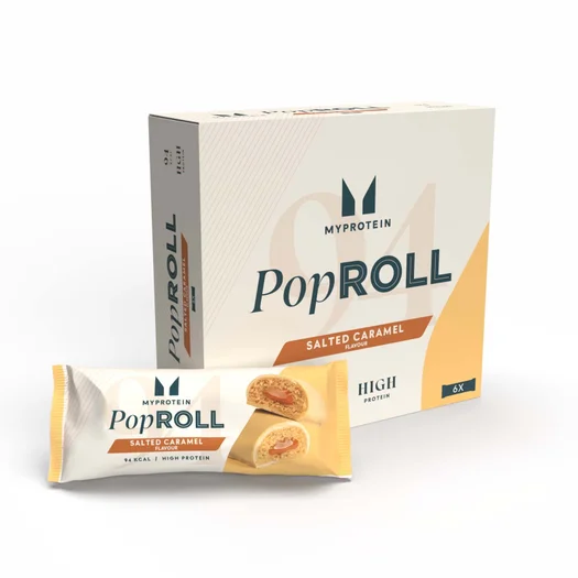 Pop Rolls - 6 x 27g - Αλατισμένη Καραμέλα