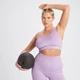 Γυναικείο Ασύμμετρο Σουτιέν MP Tempo Rib Seamless - Bright Lilac