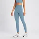 Γυναικείο Κολάν MP Tempo Rib Seamless - Graphine Blue