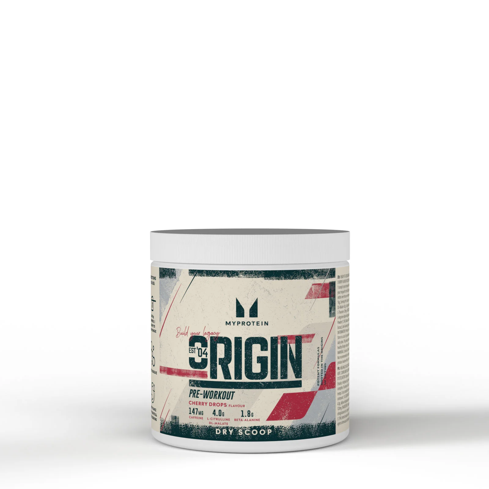 Origin Pre-Workout Dry Scoop - 18servings - Cherry Drops Εικόνα 1