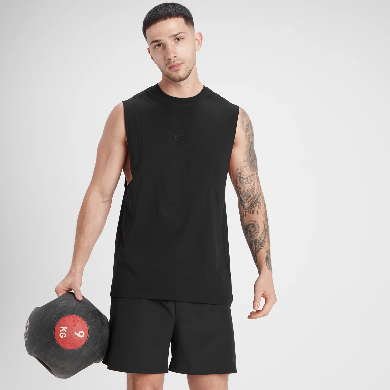 Ανδρικό Tank Top MP Adapt Με Μεγάλο Άνοιγμα στη Μασχάλη - Μαύρο - XS Εικόνα 1
