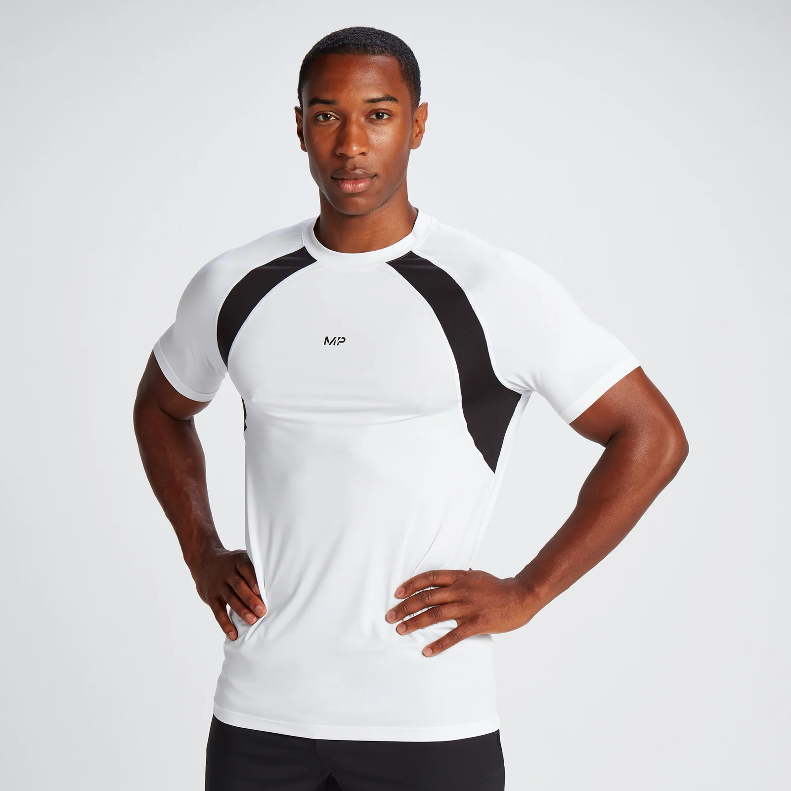 Ανδρικό Μπλουζάκι MP Tempo - Λευκό - XS Εικόνα 1
