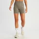 Γυναικείο Σορτς MP Tempo Rib Seamless - Deep Taupe