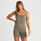Γυναικείο Unitard MP Tempo Rib Seamless - Deep Taupe