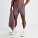Ανδρικό Σορτς Γυμναστικής MP Rest Day - Washed Burgundy