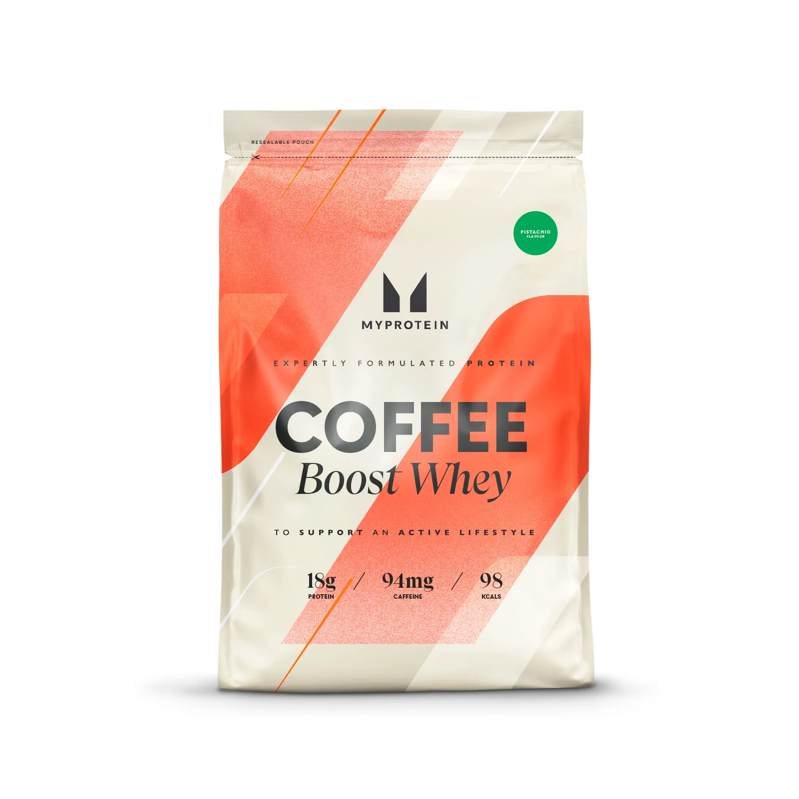 Coffee Boost Whey - Γεύση φιστίκι - 1kg Εικόνα 1