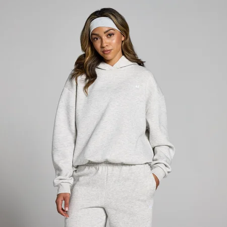 Γυναικείο Oversized Φούτερ MP Basics - Ανοιχτό Γκρι Marl