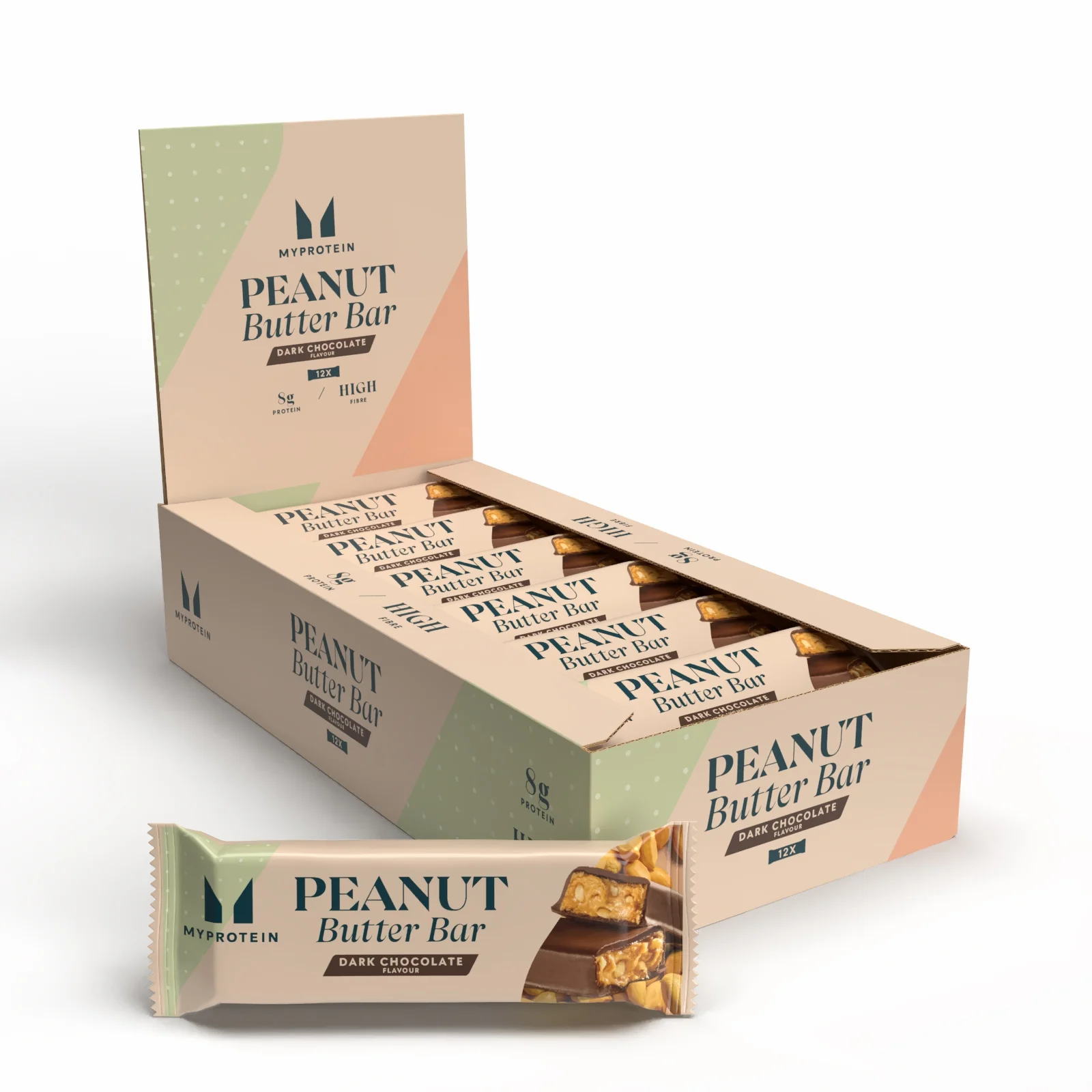 Peanut Butter Bar - 12 x 38g - Φυστικοβούτυρο Εικόνα 1
