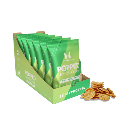 Popped Protein Crisps - Sour Cream & Κρεμμύδι