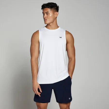 Ανδρικό Tank Top Προπόνησης MP - Λευκό