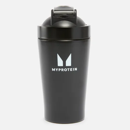 Ανακυκλωμένο Μίνι Μεταλλικό Σέικερ MyProtein - Μαύρο
