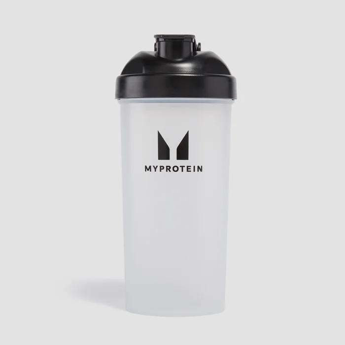 Πλαστικό Σέικερ Myprotein - Διάφανο/Μαύρο