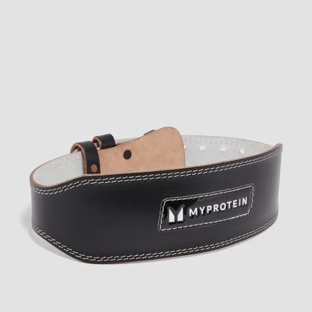 Δερμάτινη Ζώνη Άρσεων Myprotein - Μαύρη