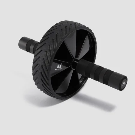 Σετ Ab Roller & Ματ Myprotein - Μαύρο