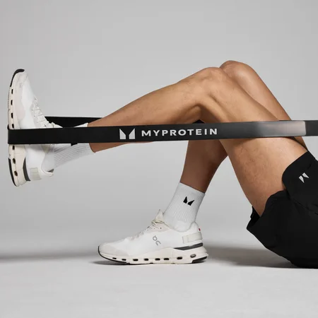 Ιμάντας Αντίστασης Myprotein - Ένας ιμάντας (23-54kg) - Μαύρο