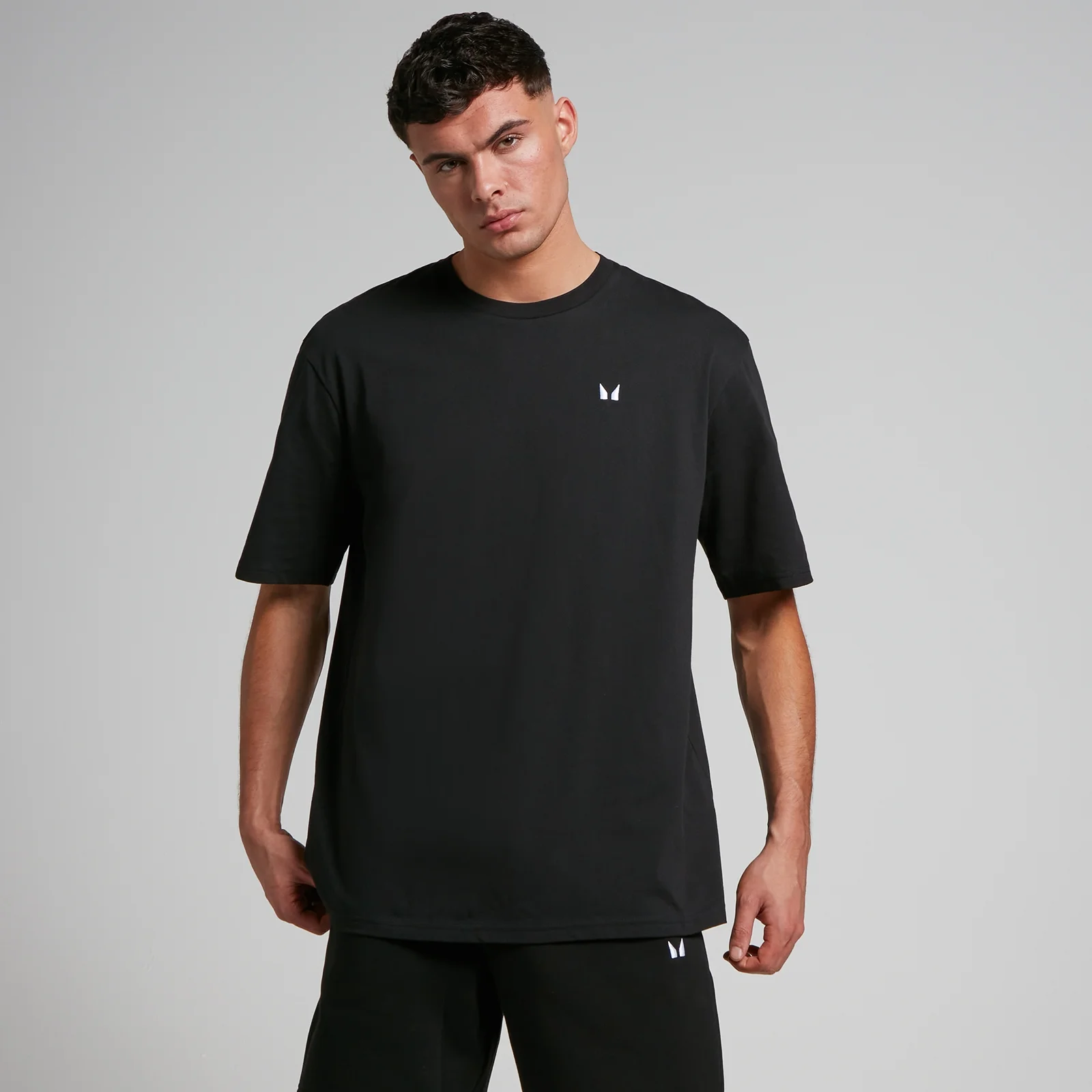Ανδρικό Μπλουζάκι MP Rest Day Oversized - Μαύρο - XXS Εικόνα 1