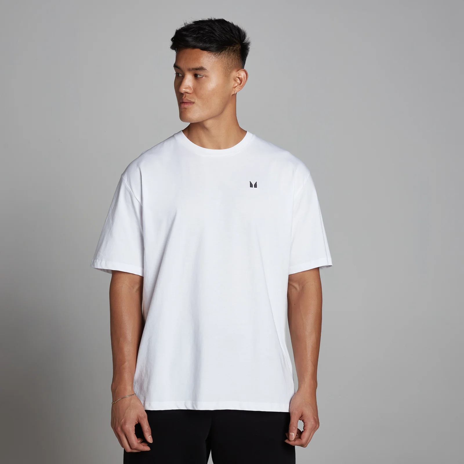 Ανδρικό Μπλουζάκι MP Rest Day Oversized - Λευκό - M Εικόνα 1