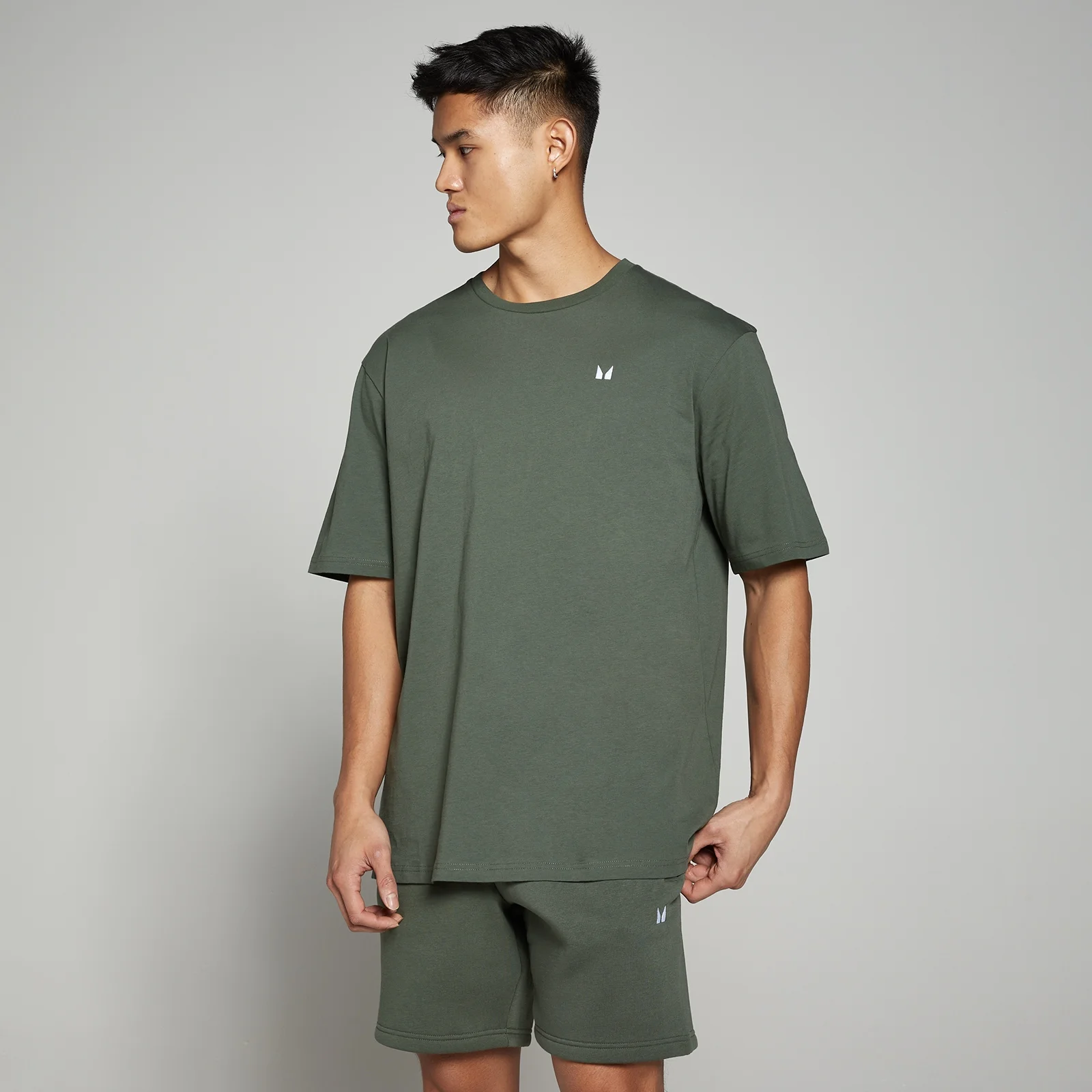 Ανδρικό Μπλουζάκι MP Rest Day Oversized - Thyme - XS Εικόνα 1