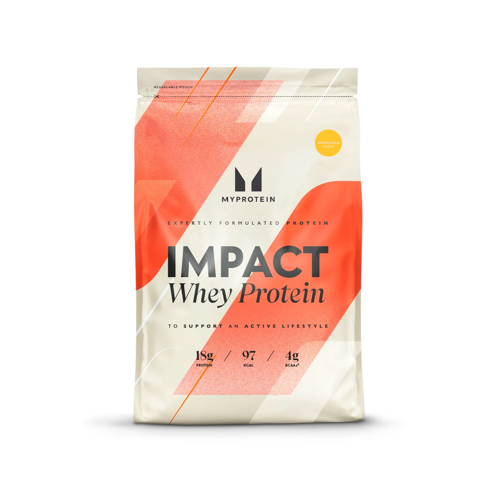 Impact Whey Protein - Γεύση White Gold - 1kg - White Gold Εικόνα 1