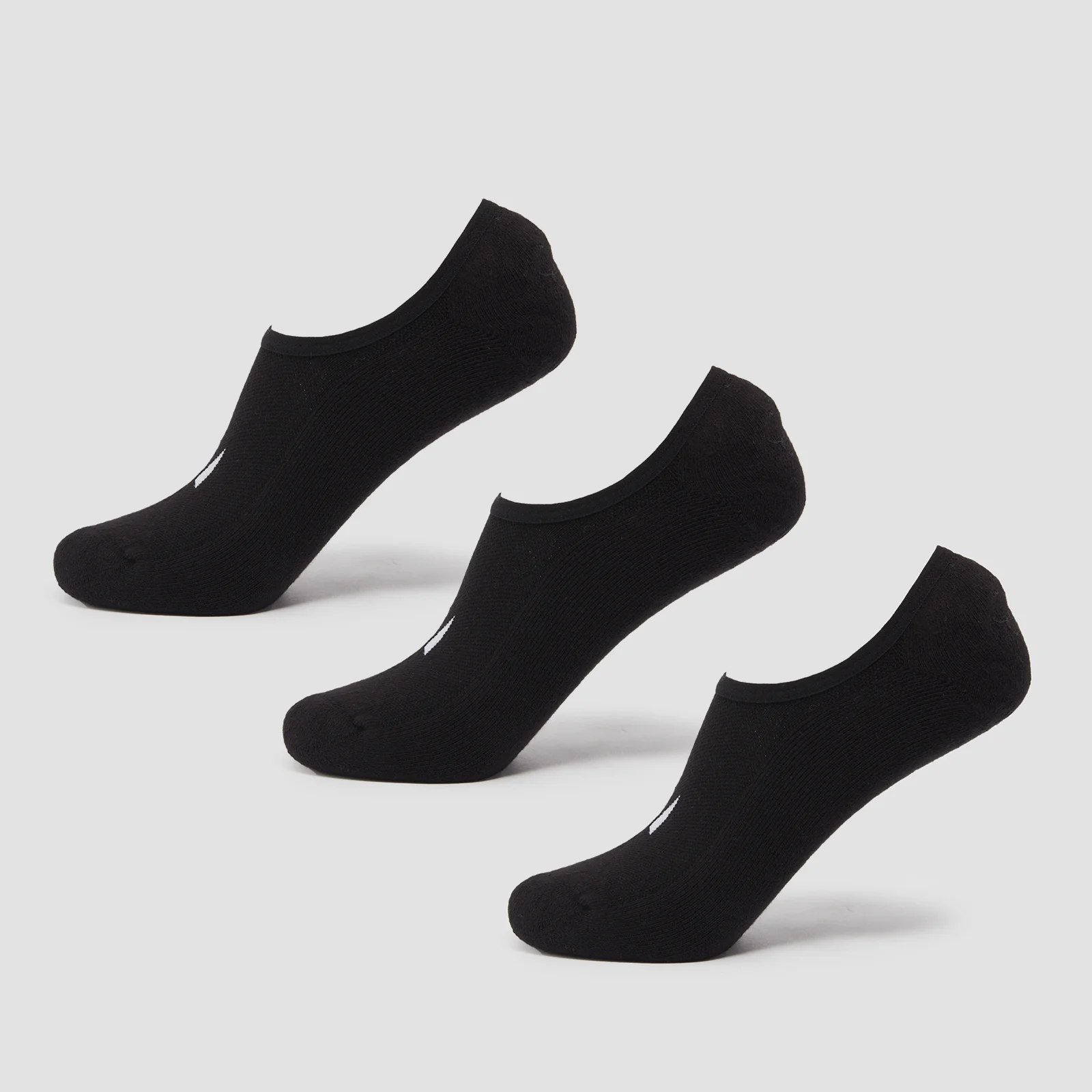 MP Unisex Invisible Socks (3 Pack) - Black - UK 2-5 Εικόνα 1