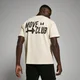 Oversized Μπλουζάκι MP Move Club - Vintage White