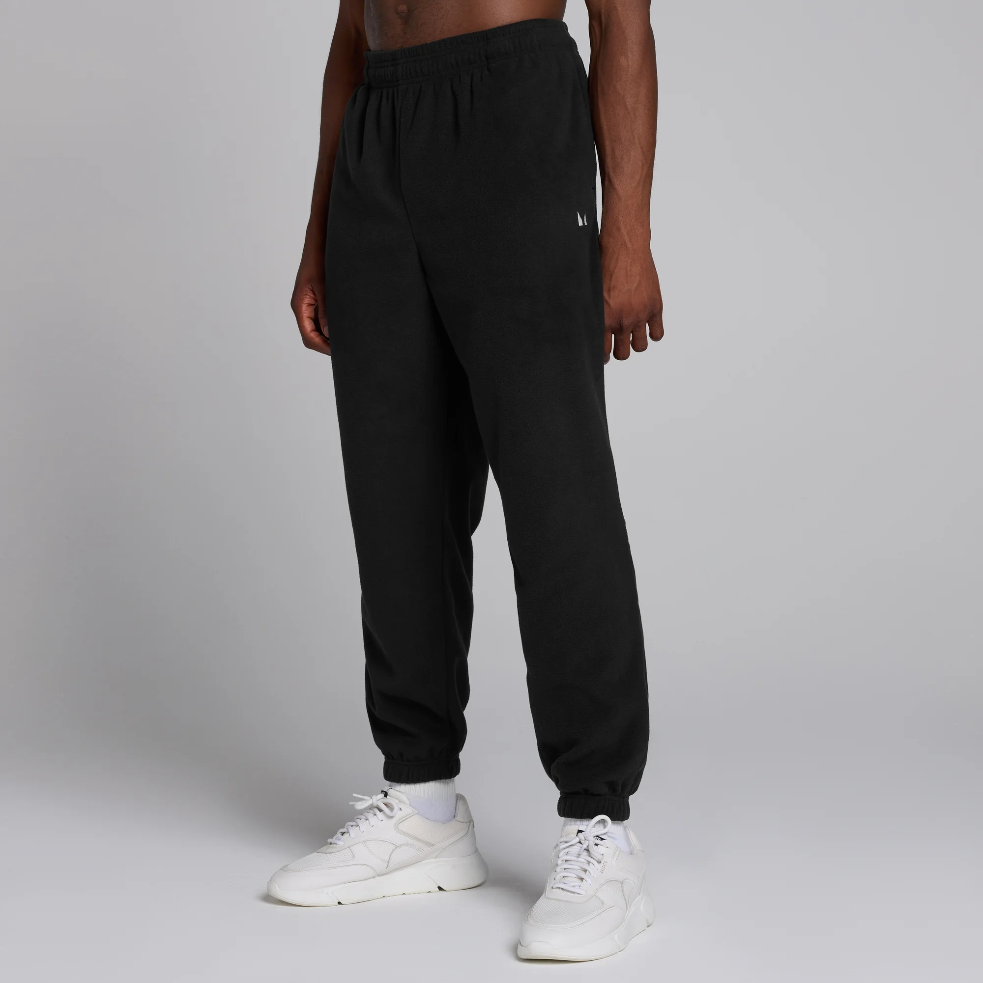 Ανδρική Φόρμα Fleece MP - Μαύρη - L Εικόνα 1