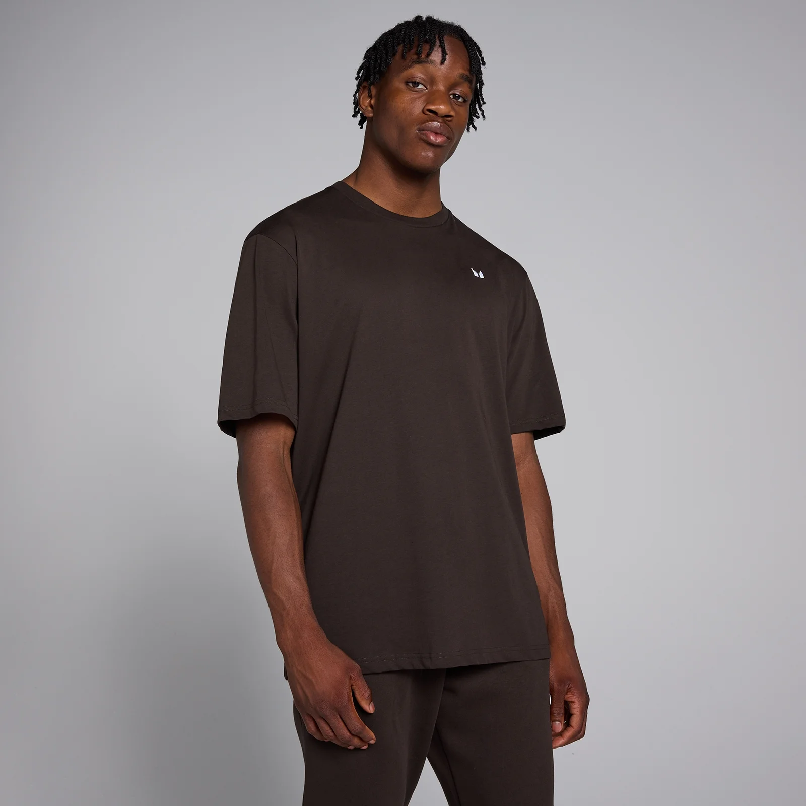 Ανδρικό Μπλουζάκι MP Rest Day Oversized - Coffee - XS Εικόνα 1