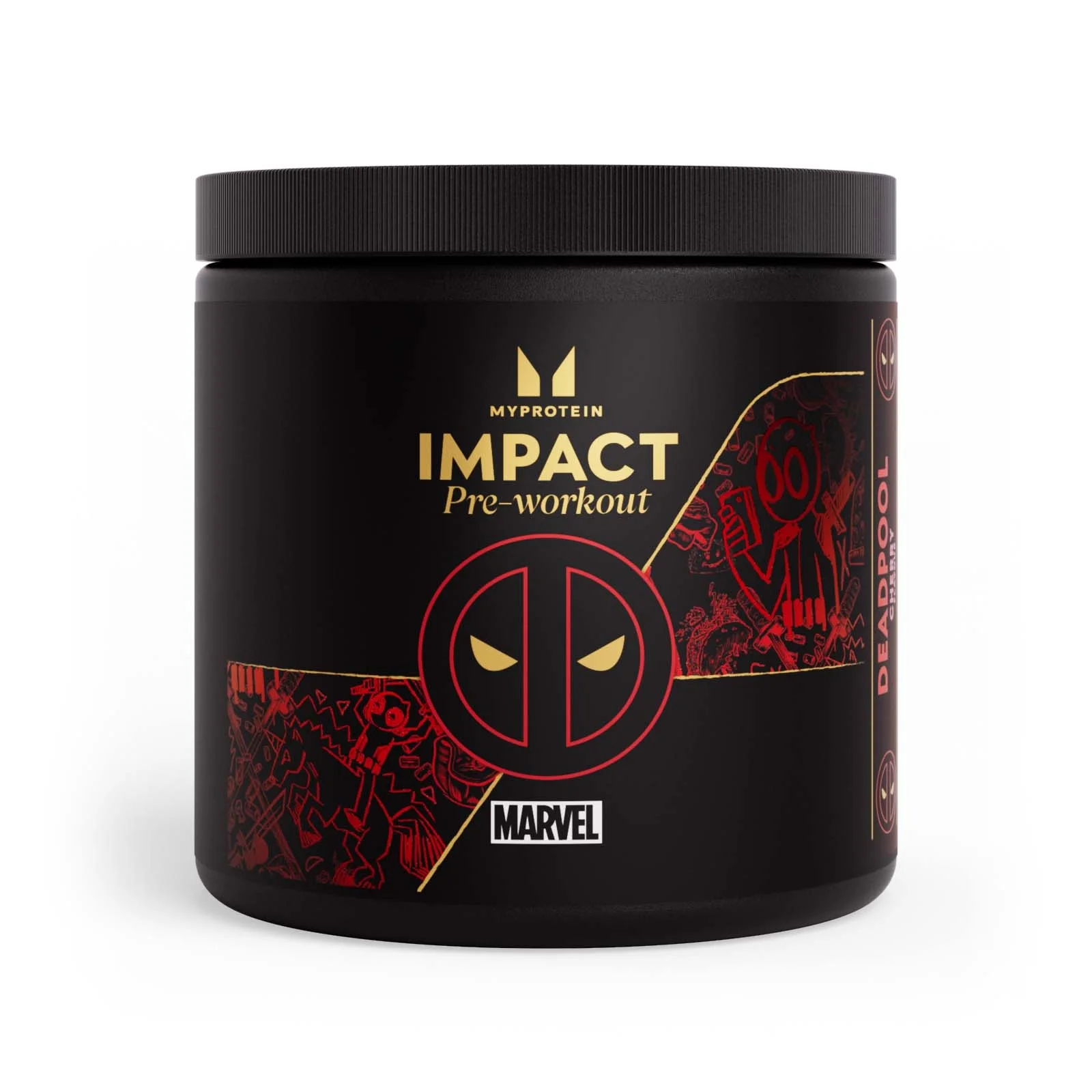 Impact Pre-Workout – Deadpool - 40servings - Κεράσι Εικόνα 1
