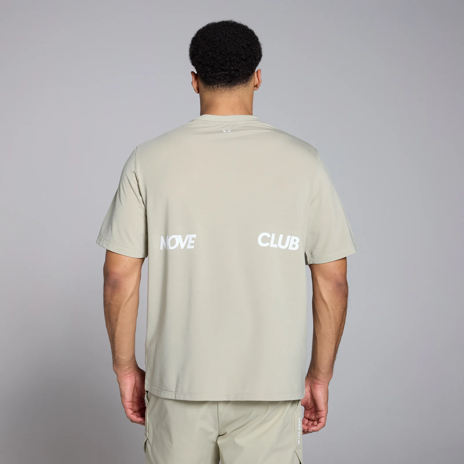 Ανδρικό Μπλουζάκι Graphic Oversized MP Tempo - Salt Grey - XS Εικόνα 1