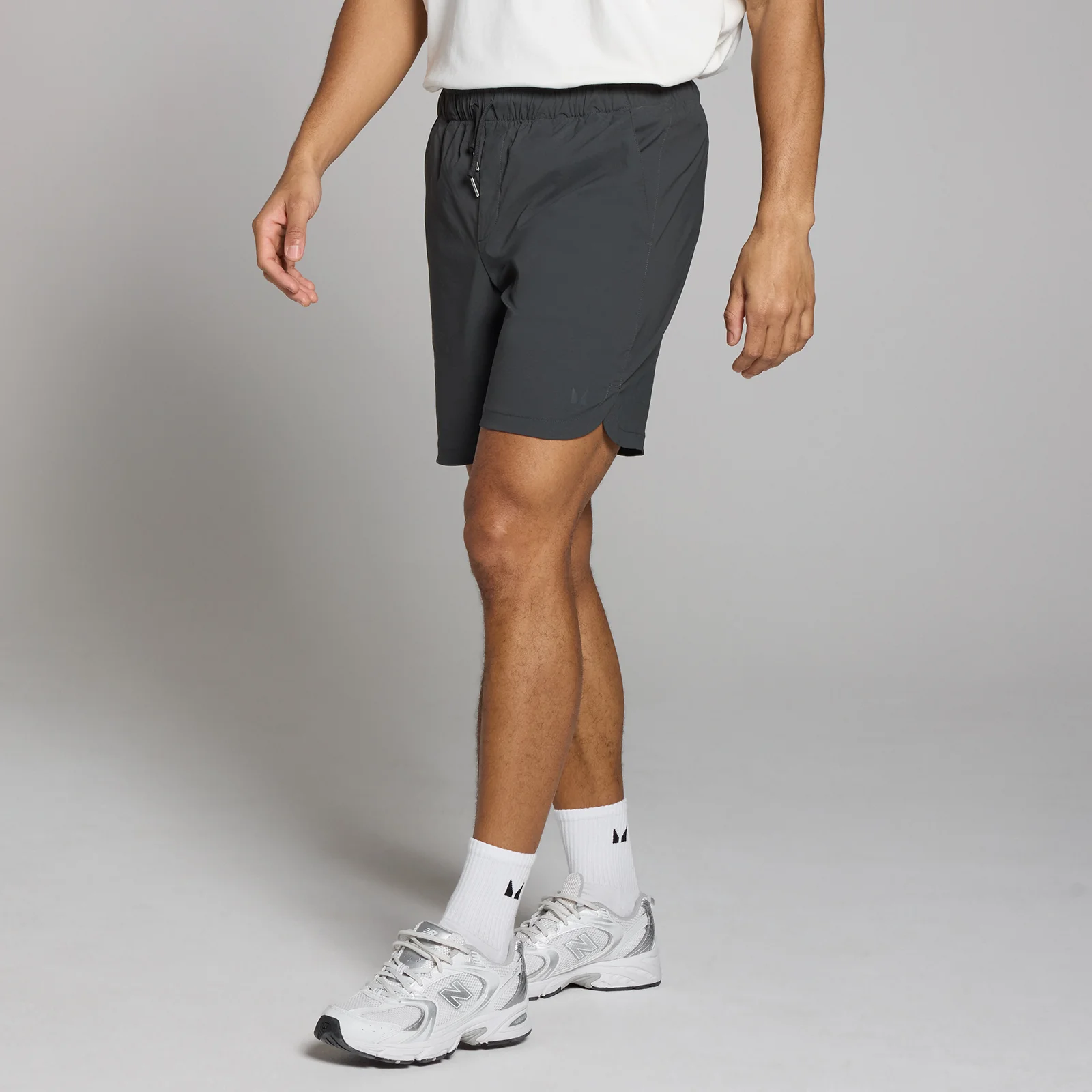 Ανδρικό Υφασμένο Σορτς MP Lifestyle - Washed Black - XS Εικόνα 1