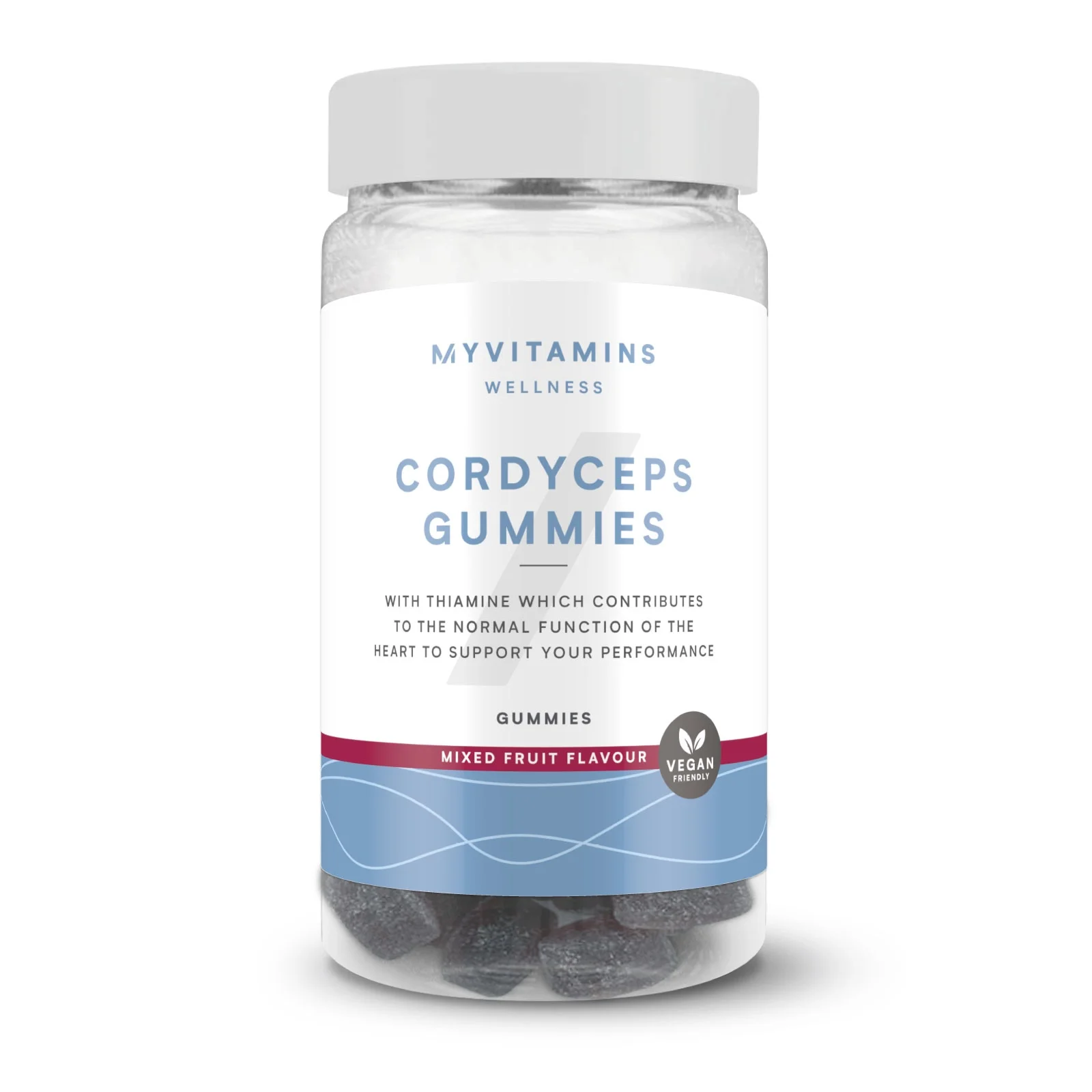 Ζελεδάκια Cordyceps - 60gummies - Mixed Fruit Εικόνα 1