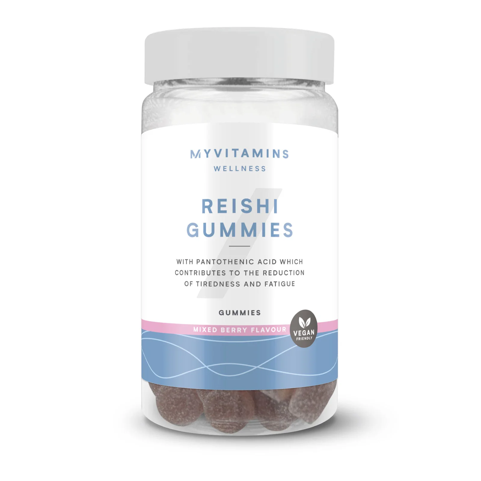 Ζελεδάκια Μανιτάρι - 60gummies - Reishi (Relax) - Mixed Berry Εικόνα 1