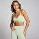 Γυναικείο Αθλητικό Σουτιέν MP Lifestyle Twist Front - Mineral Green