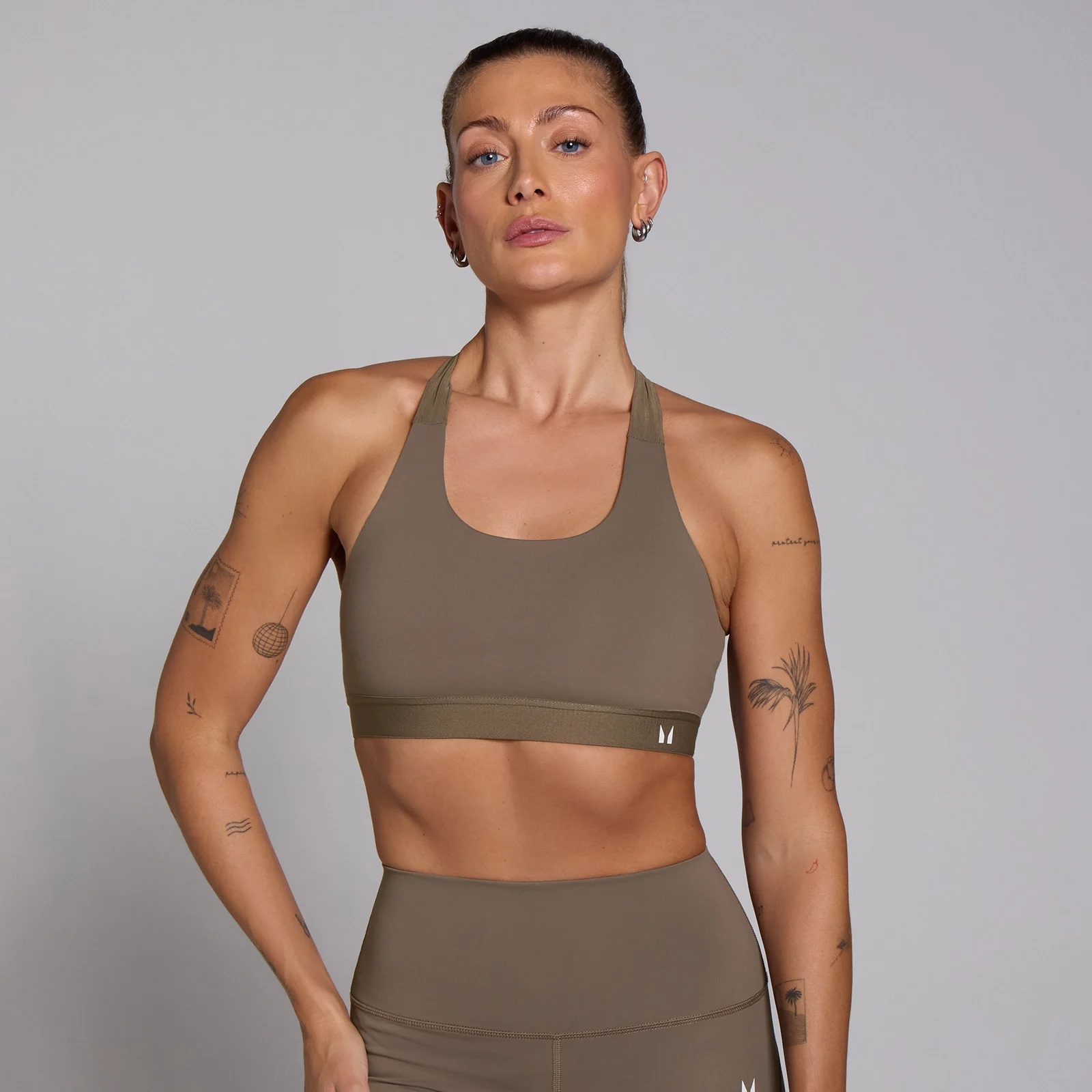 Γυναικείο Αθλητικό Σουτιέν Με Σταυρωτές Τιράντες Στην Πλάτη MP Power - S Εικόνα 1